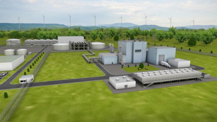 L'impianto Natrium di TerraPower.fonte: terrapower.com