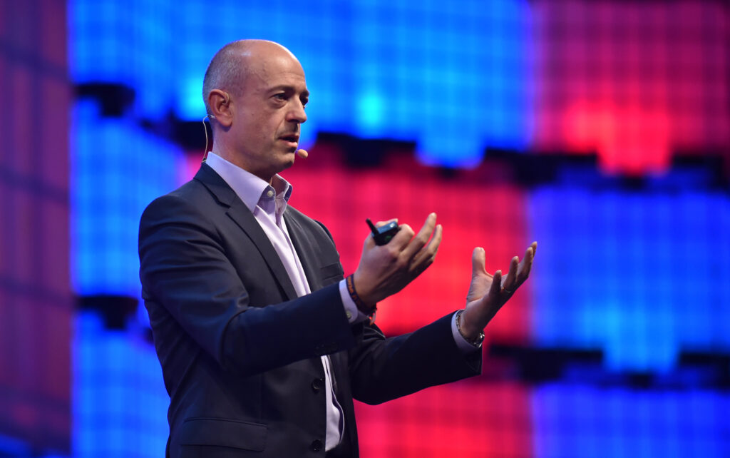 Simon Segars, CEO di ARM. Credits: David Fitzgerald / Web Summit 