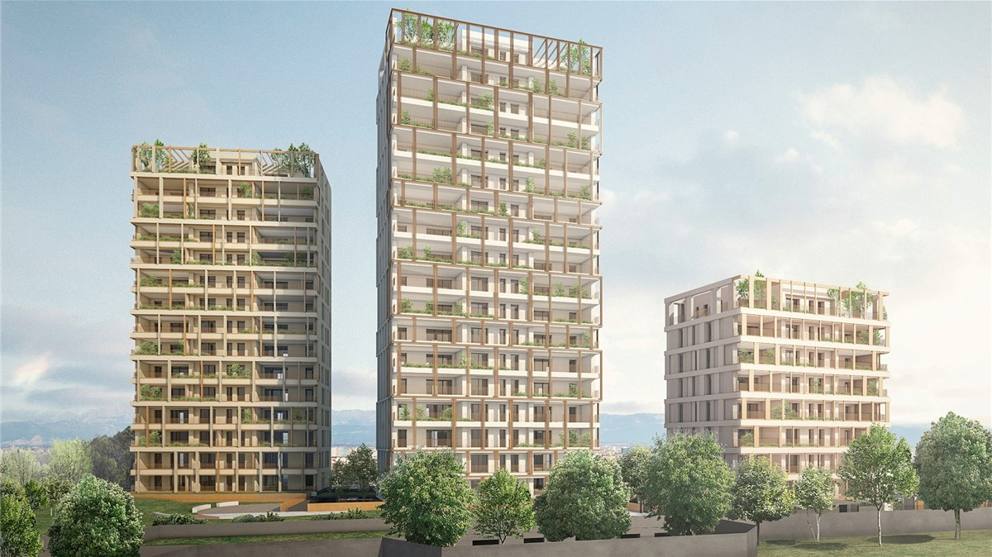 Vista del progetto delle tre torri del Park Towers. PH: milano.corriere.it