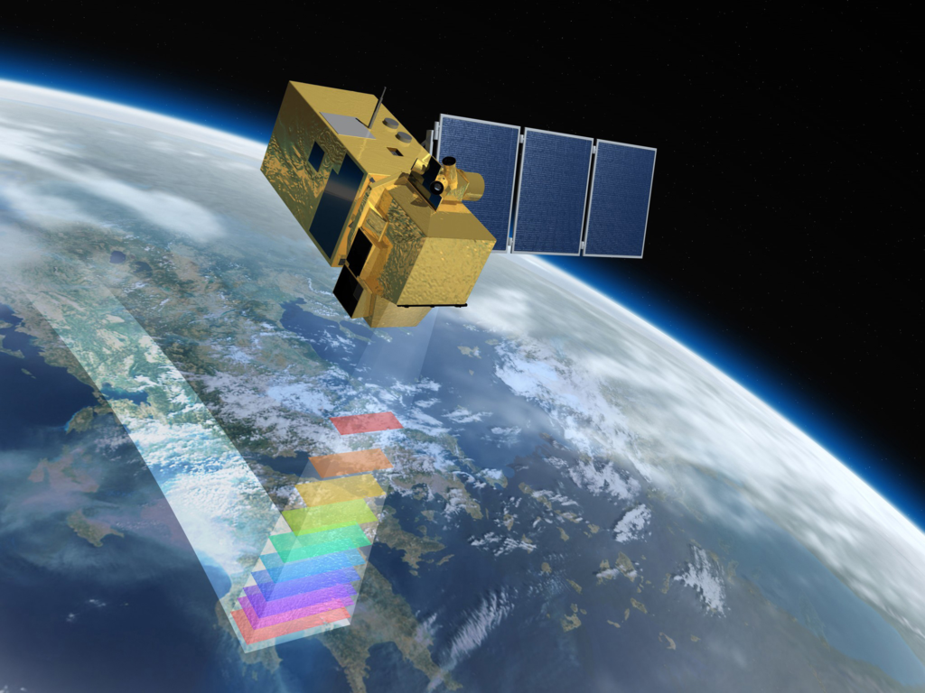 Rendering Sentinel-2. Fonte: ESA