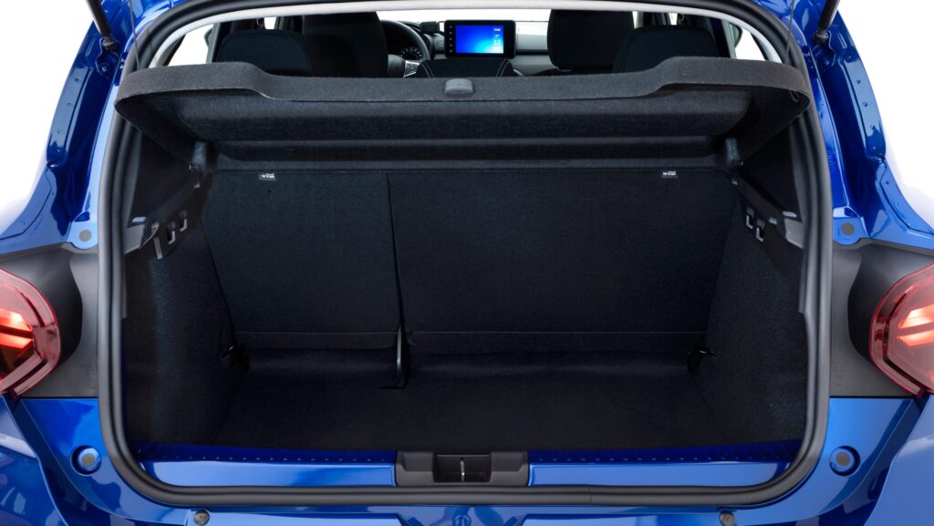 Bagagliaio nuova Dacia Sandero 2021
