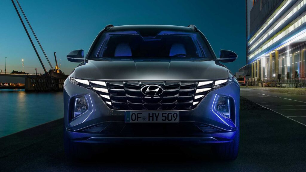 I gruppi ottici Parametric Hidden Lights della nuova Hyundai Tucson 2021