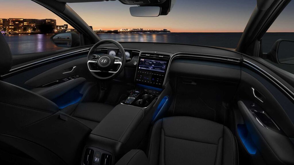 Abitacolo nuova Hyundai Tucson 2021