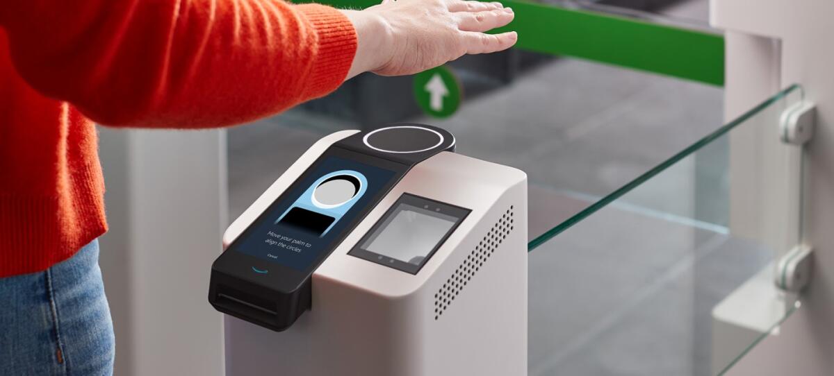 Amazon One il servizio di pagamento contactless di Amazon - 