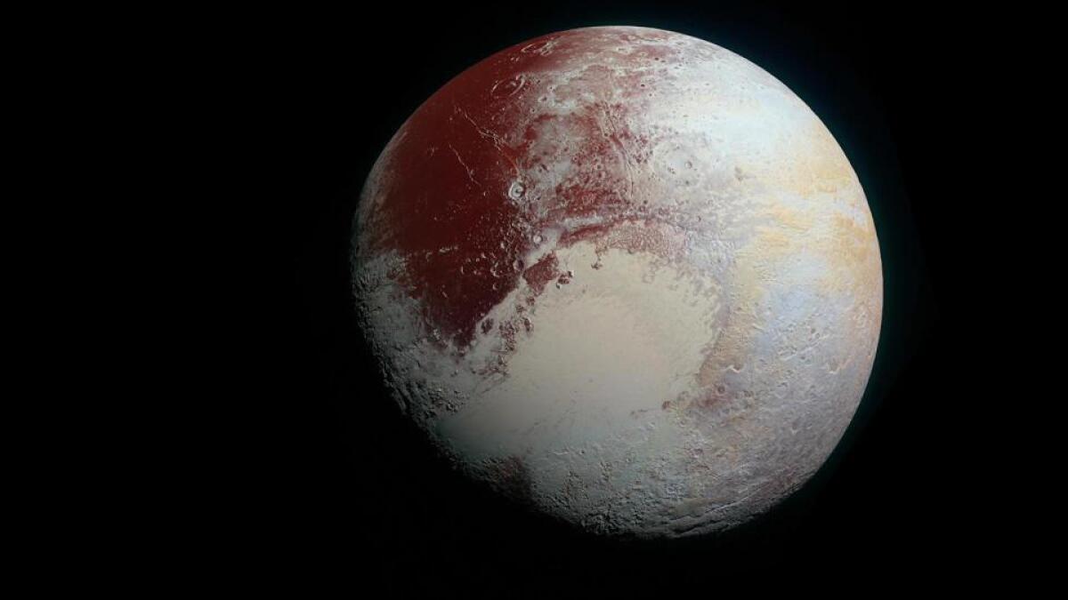 New Horizons e la scoperta delle montagne innevate di Plutone - Credits: NASA