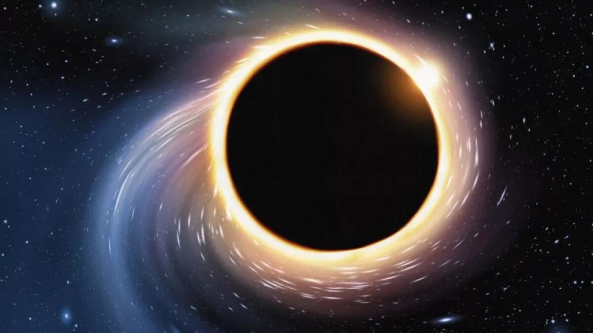 Stelle di Planck, Gravastar e la fisica del prossimo film di Nolan - Illustrazione di un buco nero. Credits: Shutterstock