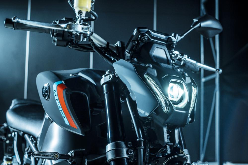 Dettaglio fari Led