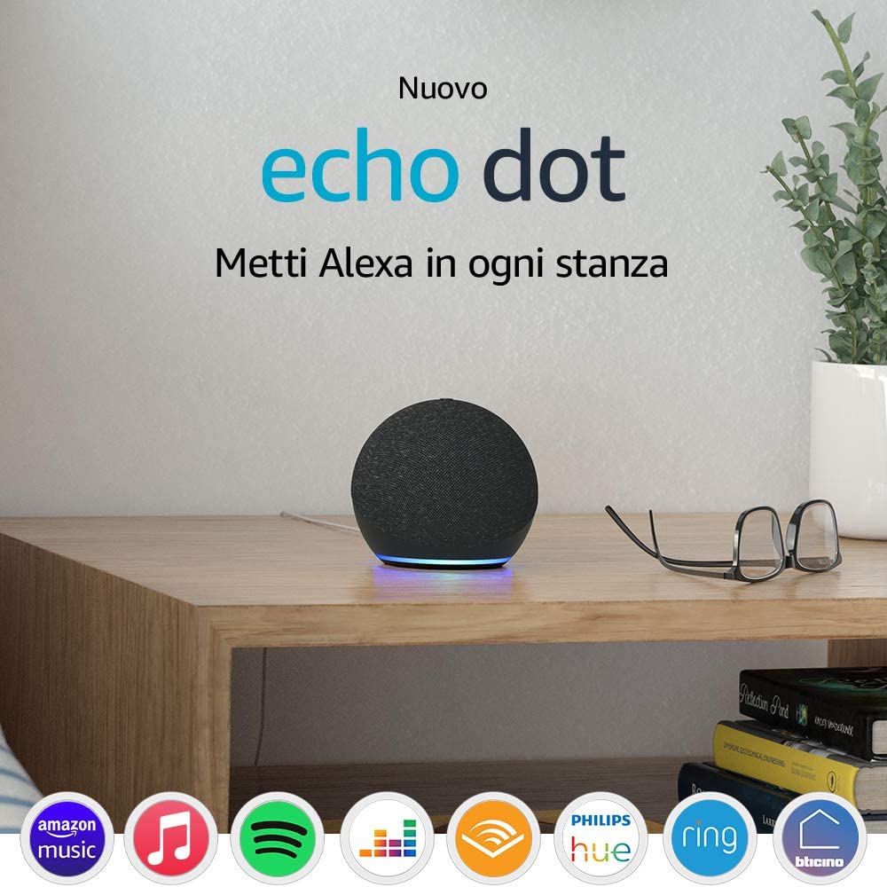 Echo Dot Alexa la quarta generazione: rinnovati i dispositivi Amazon