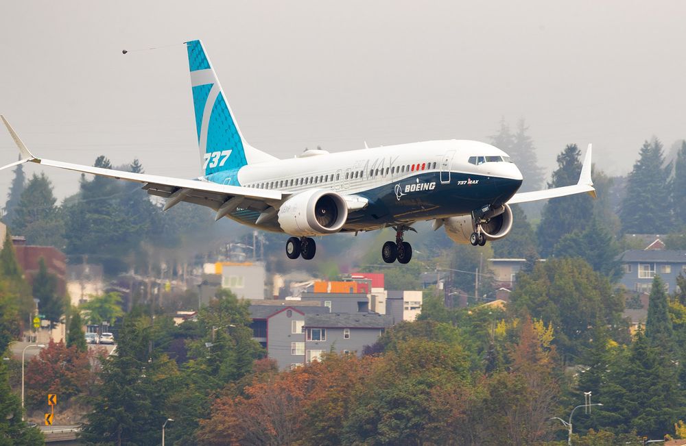 Boeing 737 Max-8Fonte: Mike Siegel/The Seattle Times/Bloomberg