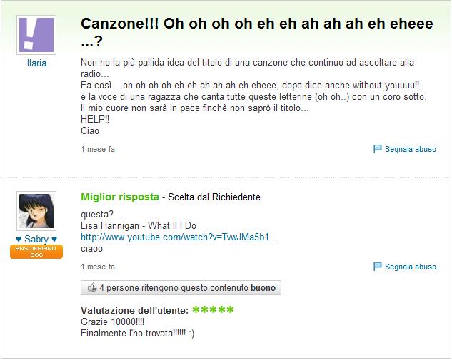 Credit: Yahoo Answer. In passato cercare un brano musicale poteva essere davvero complicato. C'è però chi si faceva capire anche senza difficoltà.