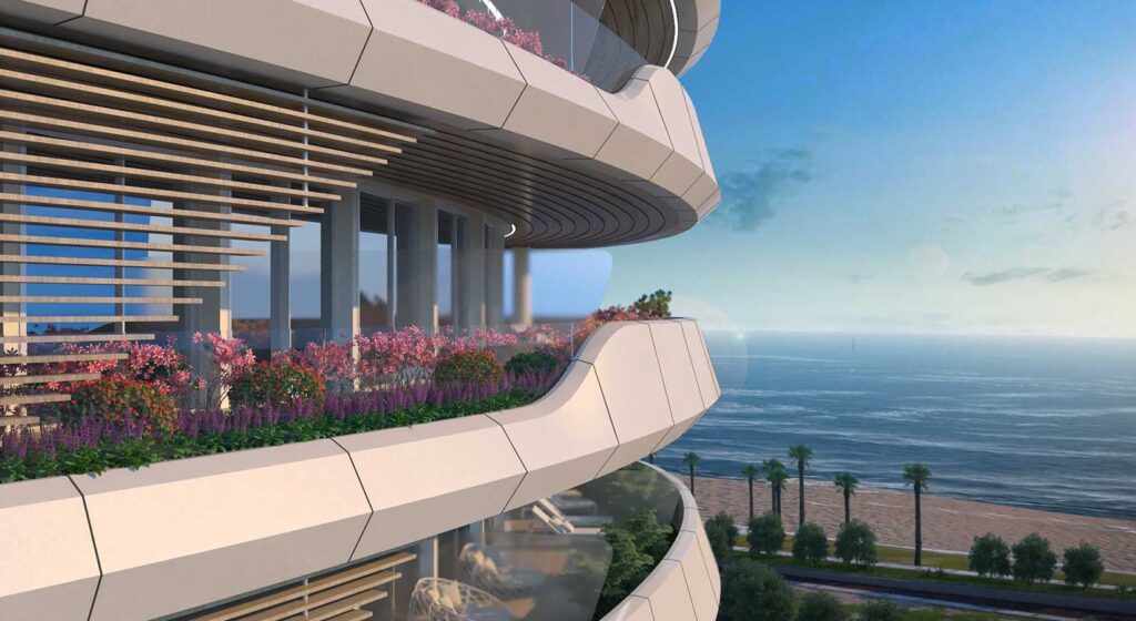 Vista sul mare dalla torre. PH: pininfarina.it