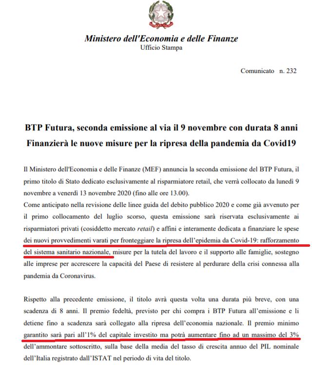 BTP o MES? La differenza non sta solo nel tasso di interesse