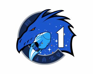 Il logo della Missione Crew 1