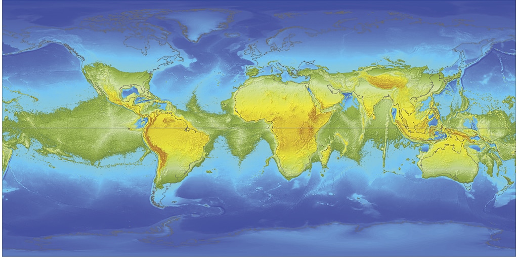 L'immagine rappresenta ipoteticamente la nuova TerraCredits: Esri