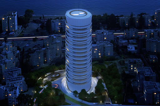 La torre residenziale Sixty6 Tower. PH: nikhi.group