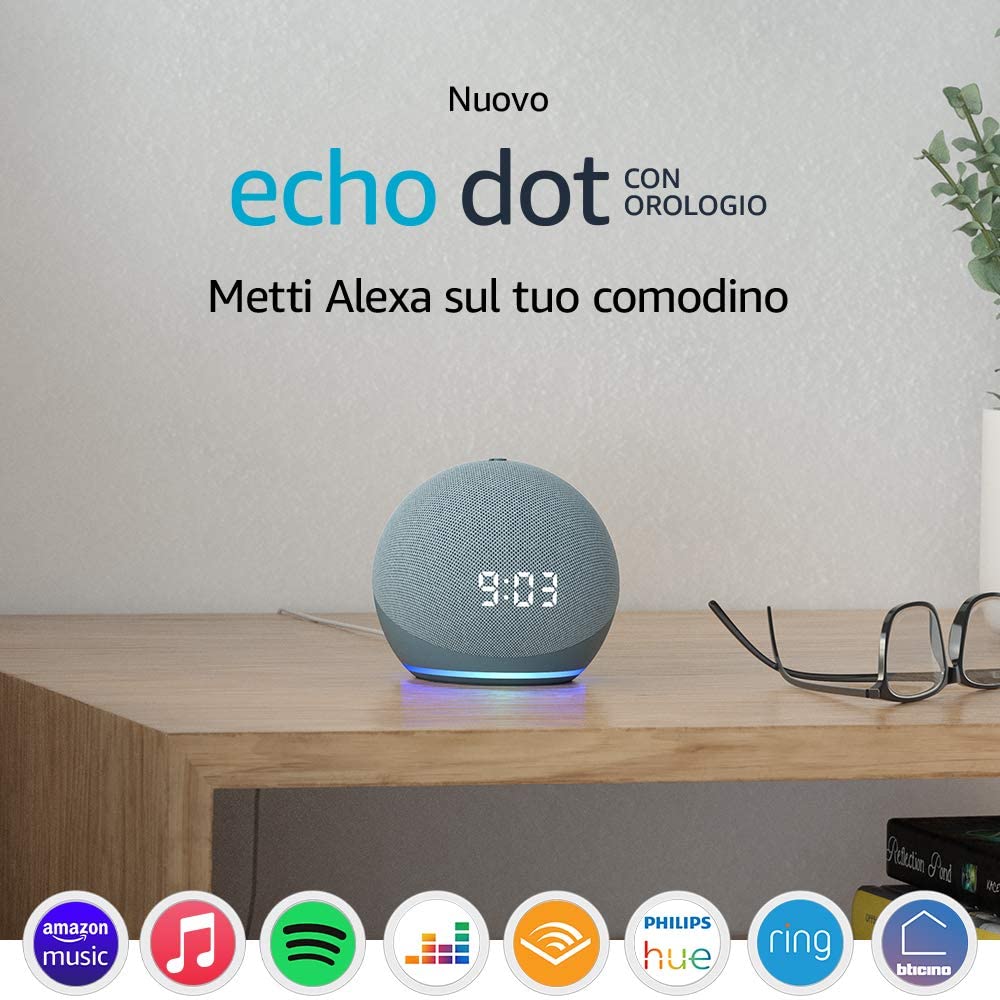Echo Dot Alexa la quarta generazione: rinnovati i dispositivi Amazon