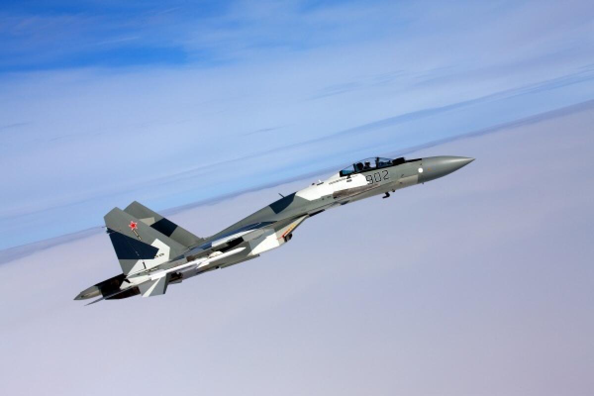 Sukhoi Su-30SM2, in arrivo il nuovo super caccia russo - Sukhoi Su-35. Crediti: Aresdifesa.