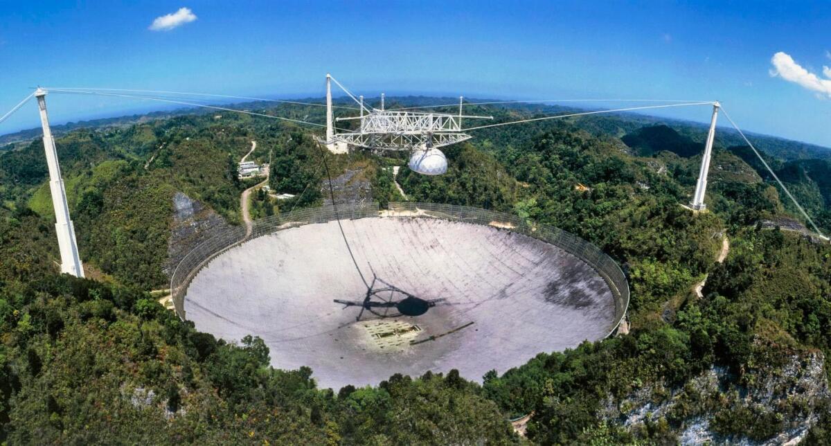 Difesa Planetaria: addio al radiotelescopio Arecibo - Credits: scitechdaily.com