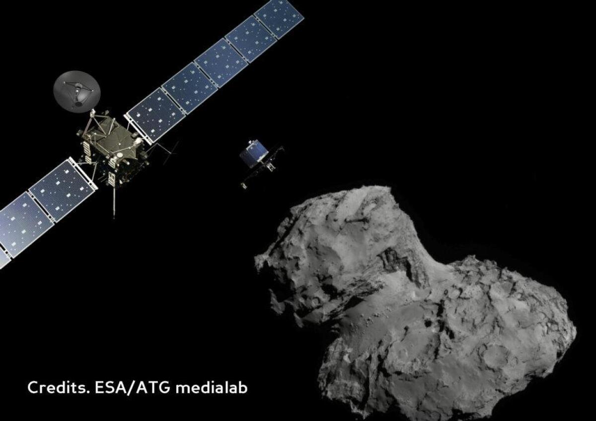 L'urto di Philae sulla cometa 67P rivela un soffice nucleo di ghiaccio - 