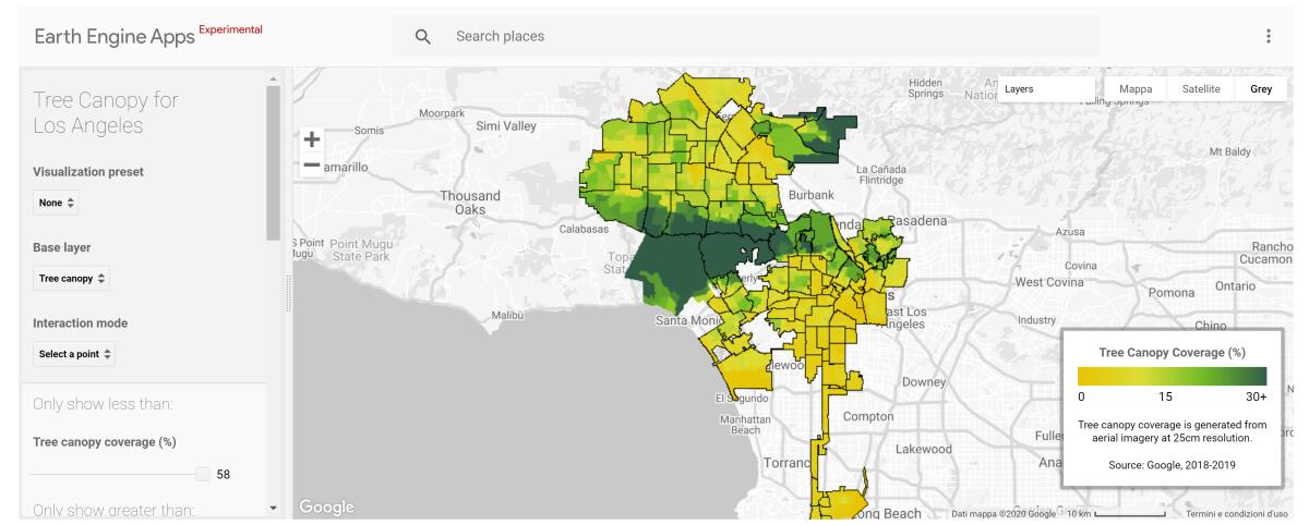 Da Google una app per scoprire dove piantare nuovi alberi - insights.sustainability.google