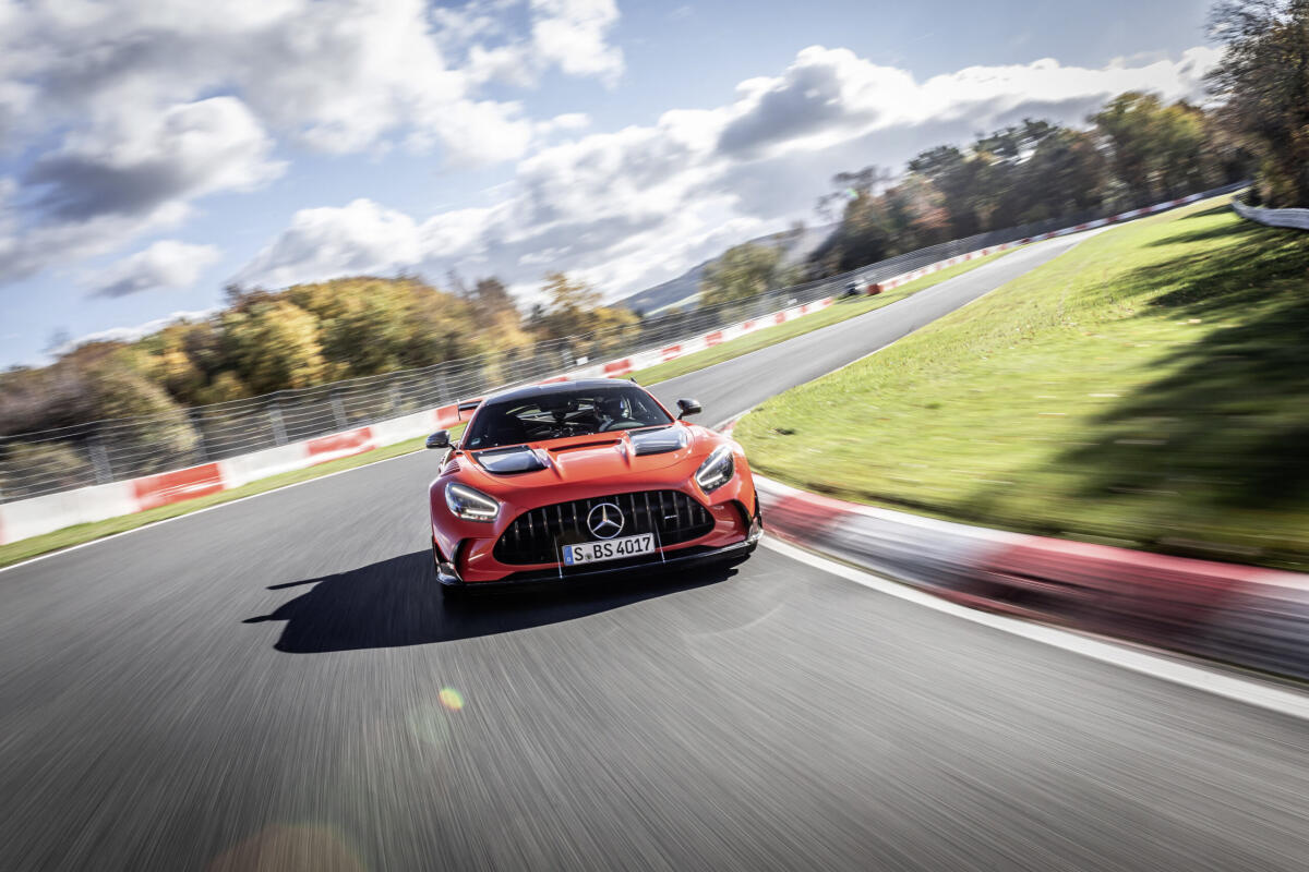 Mercedes record al Nurburgring con la nuova AMG GT Black Series - mercedes record AMG GT Black Series media.daimler.com