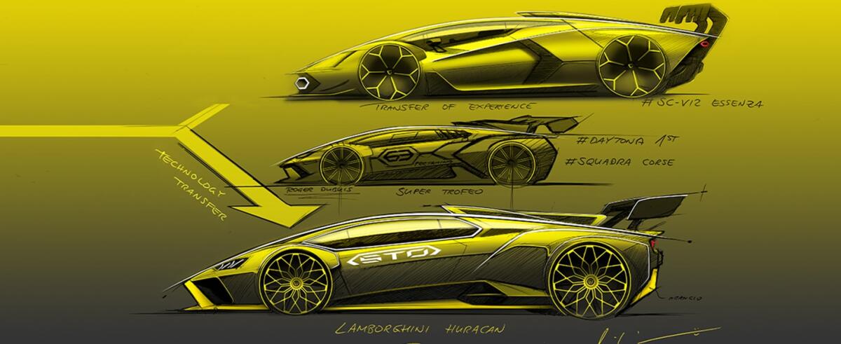 Nuova Lamborghini Huracan STO: motore V10 da urlo - lamborghini.com