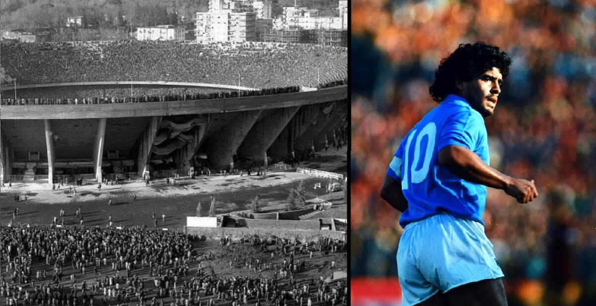 Stadio San Paolo, la storia del futuro Maradona di Napoli - 