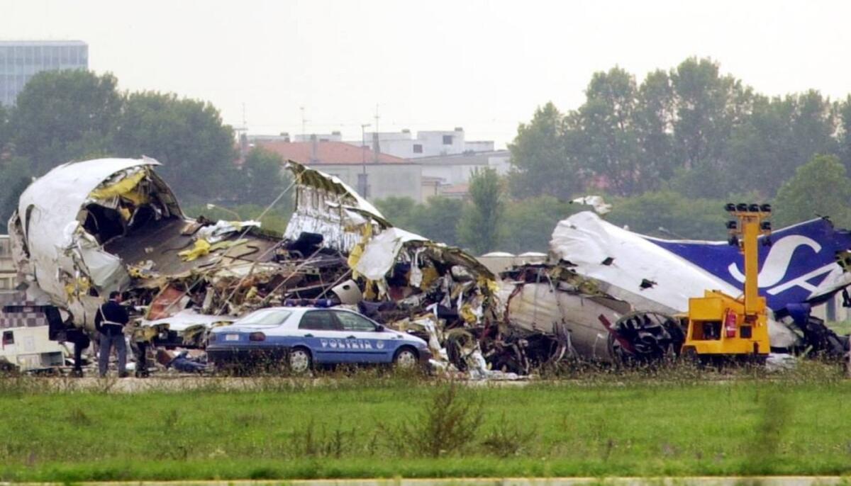 Aeroporto di Linate: il più grande disastro aereo italiano - Credits: tgcom24