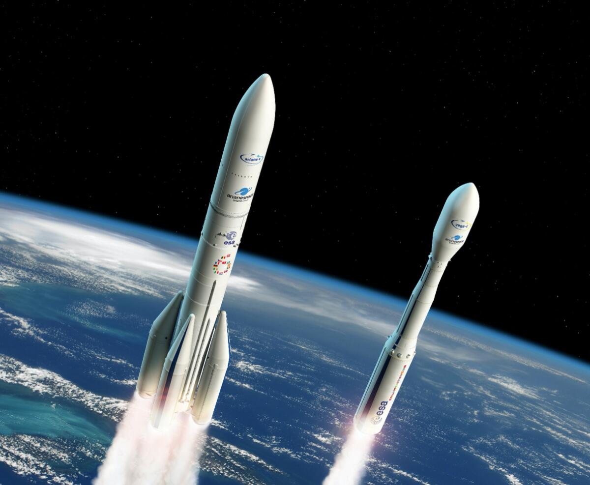 Lanciatori Europei Vega-C e Ariane 6: quali saranno i loro futuri sviluppi? - Credits: esa.int