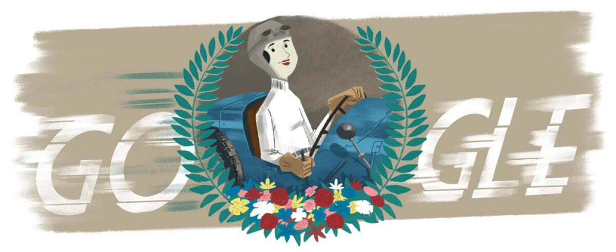 Eliška Junková, la pilota Bugatti che batté Nuvolari, omaggiata da Google - Eliška Junková, la pilota Bugatti che batté Nuvolari, omaggiata da Google
Credits: Google