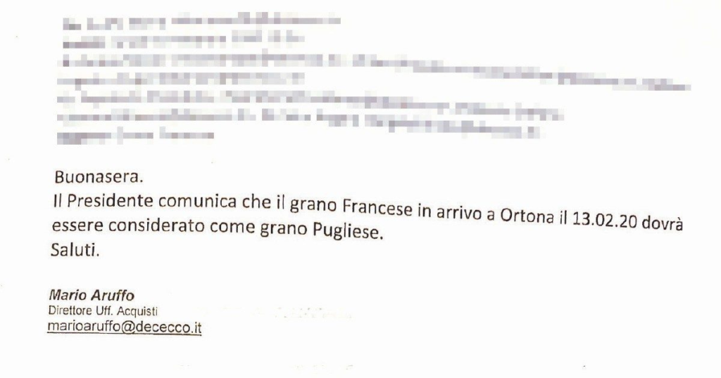 Grano francese De cecco