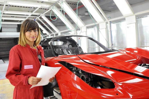 Sara Passannanti, una delle donne che fanno grandi la Ferrari Credits: Donnaeuropa