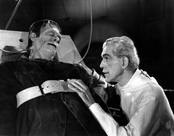 Frankenstein, dall'omonimo romanzo di Mary Shelley