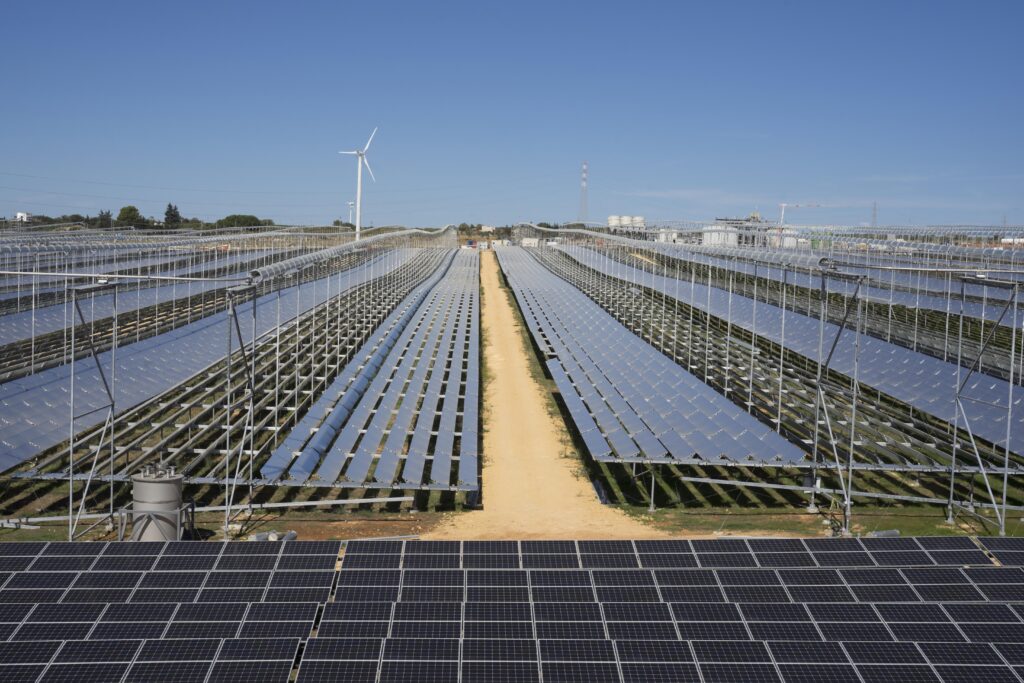 L'impianto solare a concentrazione di Partanna. Fonte: enea.it