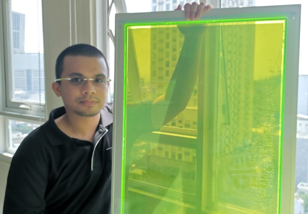 Carvey Ehren Maigue, l'ideatore di AuREUS. PH:  rinnovabili.it