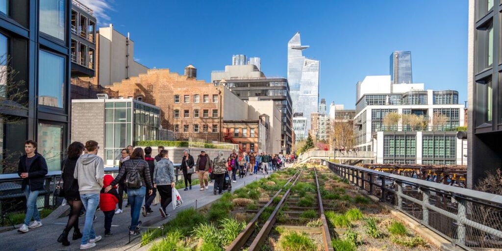 L'High Line Park di New York, da curbedNY.com