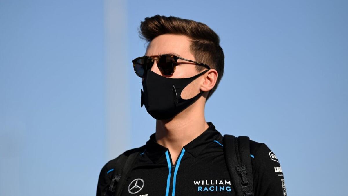 George Russell in Mercedes al posto di Lewis Hamilton per il GP di Sakhir - 