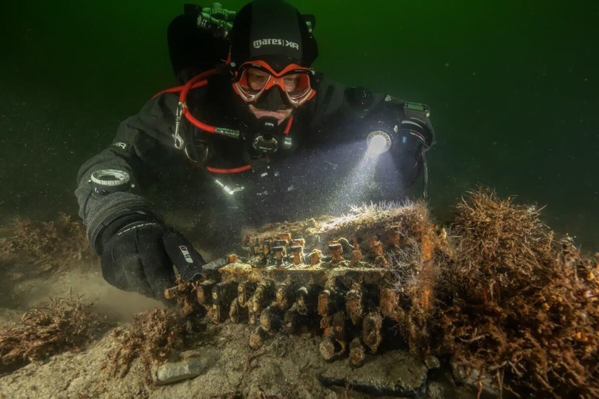Ritrovata una macchina Enigma nelle profondità del Mar Baltico - 
