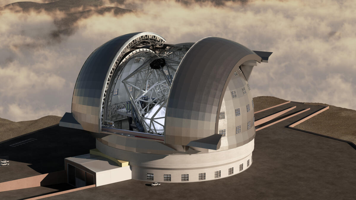 Il più grande telescopio ottico del mondo realizzato da Astaldi e Cimolai - eso.org