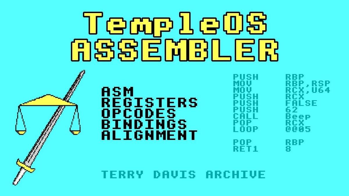 TempleOS: il sistema operativo più strano mai creato - 