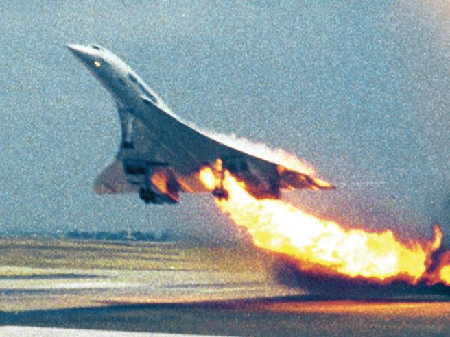 Fotogramma originale dell'incidente del Concorde. Credits: corriere.it