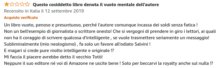 Salvini: il libro che è diventato Best Seller su Amazon