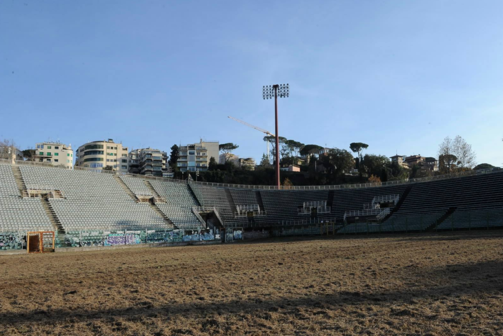 Lo stadio Flaminio oggi, da repubblica.it