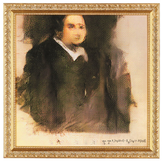 Edmond de Belamy, Obvious, 2018. Credit: https://hypebeast.com/2018/10/christies-edmond-de-belamy-artificial-intelligence-auction