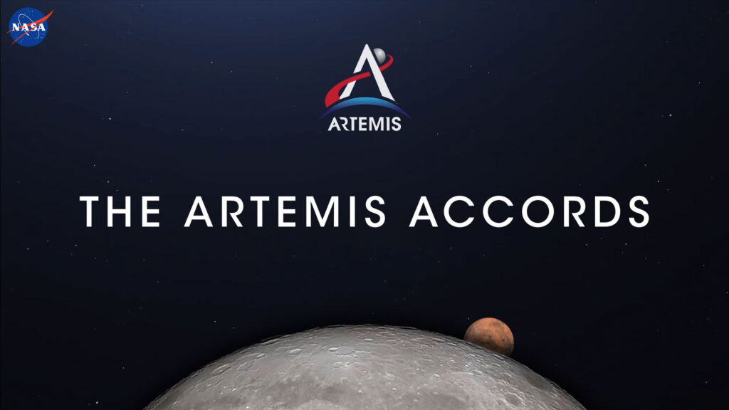 Il logo della missione Artemis. Credits: asi.it