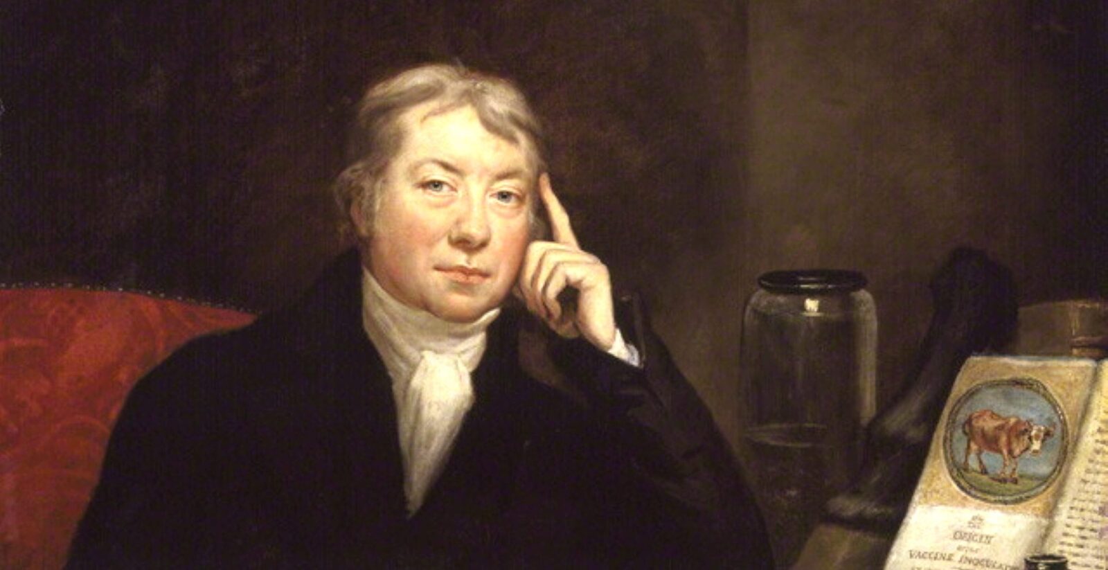 Ritratto di Edward Jenner    credits: historic-uk.com