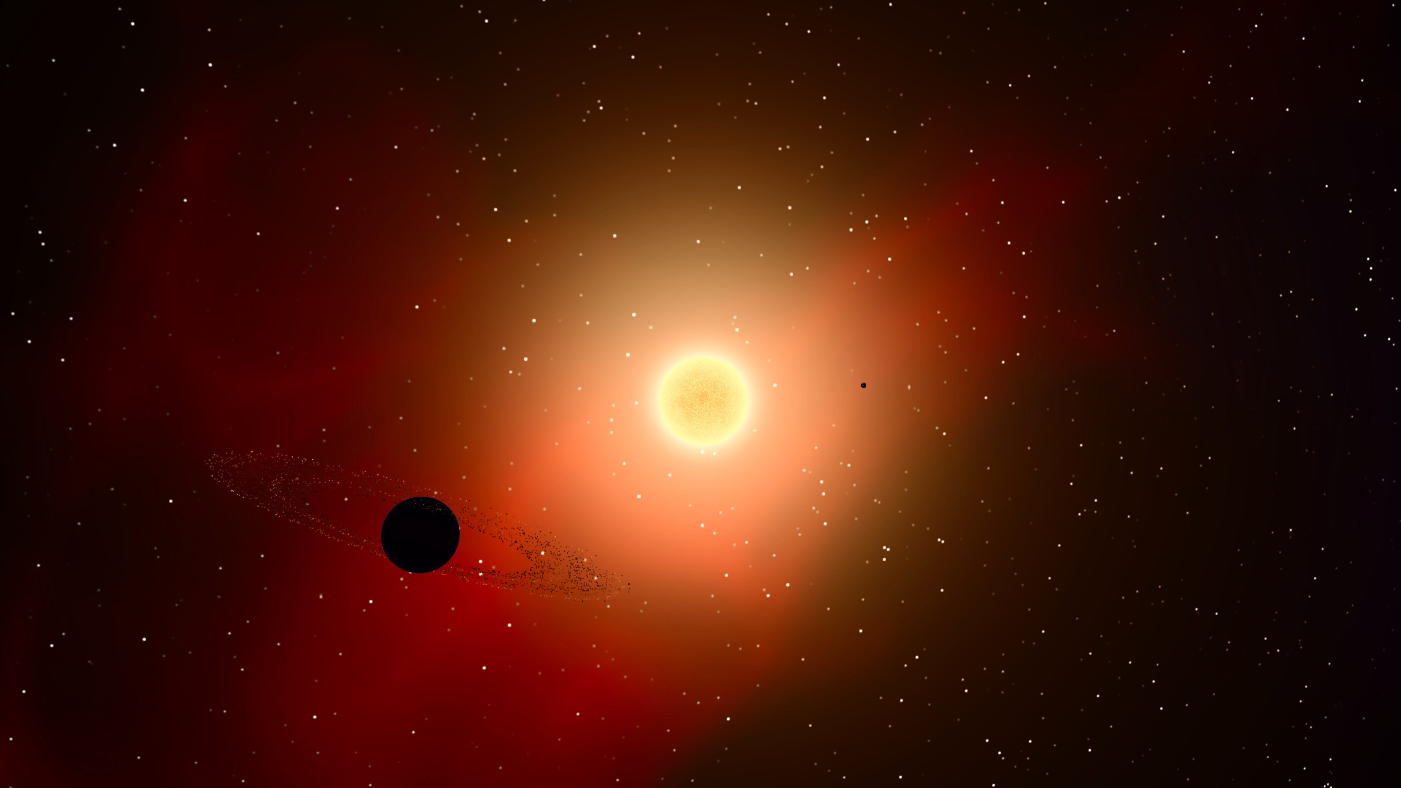 Proxima Centauri con i suoi probabili due pianeti, la probabile fonte del segnale radio Credts: medium.com