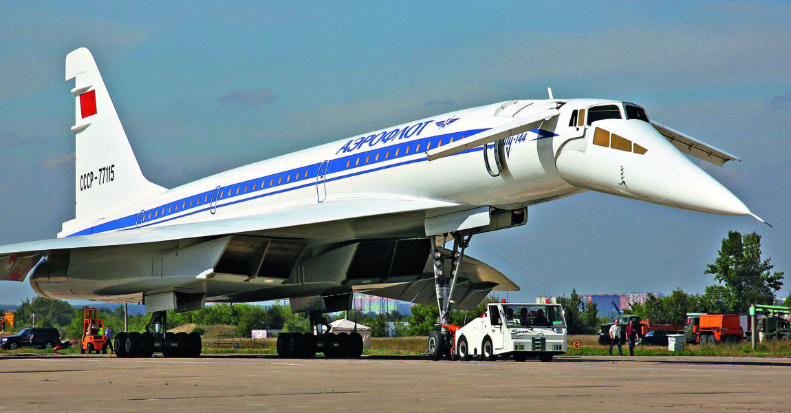 Tupulev TU-144 di Aeroflot Credits: aerointernational.de