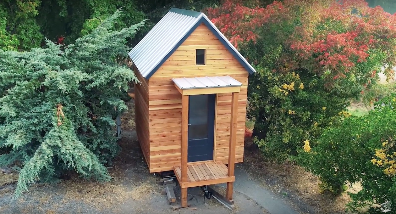 La casa costruita da Jay Shafer. PH: tinyhousedesign.com