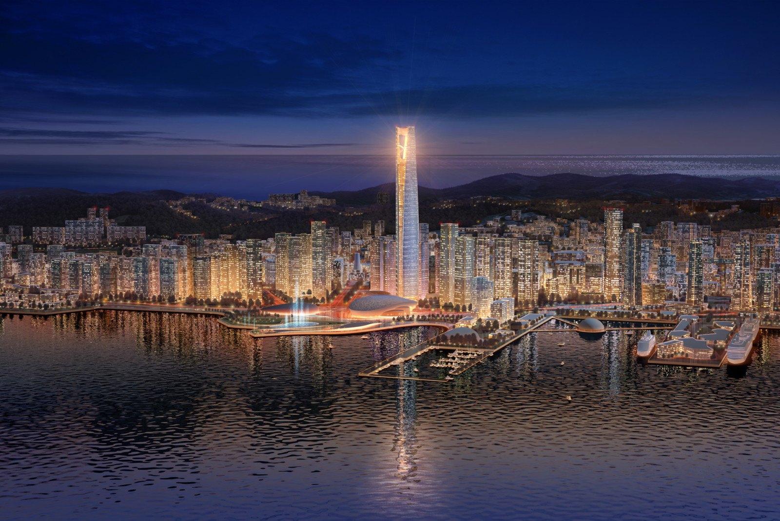 Dalian Tower. PH: hok.com